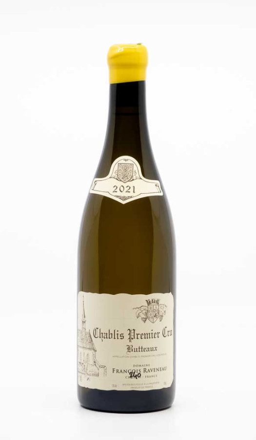 RAVENEAU - Chablis 1er Cru Butteaux 2021 blanc, vin 1er cru de chablis 1er cru