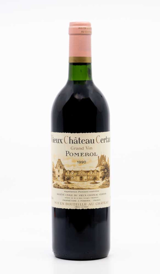 VIEUX CHÂTEAU CERTAN - Pomerol 1990 rouge, vin  de pomerol
