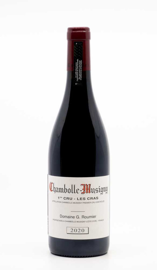 ROUMIER GEORGES - Chambolle Musigny 1er Cru les Cras 2020 rouge, vin 1er cru de chambolle musigny 1er cru