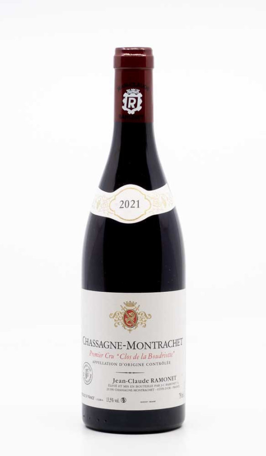 RAMONET - Chassagne Montrachet 1er Cru Clos de la Boudriotte Rouge 2021 RAMONET - Chassagne Montrachet 1er Cru Clos de la Boudriotte Rouge 2021