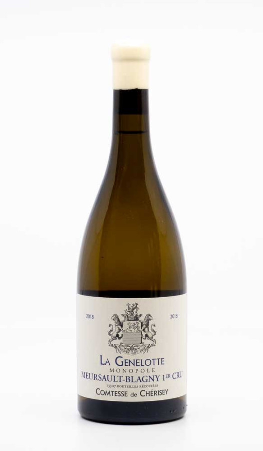 COMTESSE DE CHERISEY - Meursault Blagny 1er Cru la Genelotte Monopole 2018