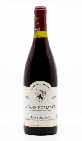 ARNOUX LACHAUX - Vosne Romanée 1990 red, wine village from vosne romanée