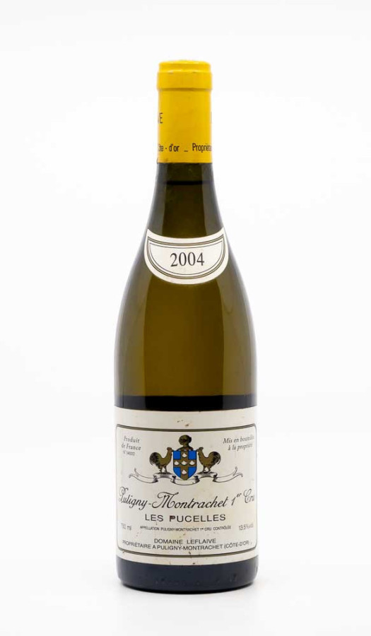 LEFLAIVE - Puligny Montrachet 1er Cru Pucelles 2004 white, wine 1er cru from puligny montrachet 1er cru