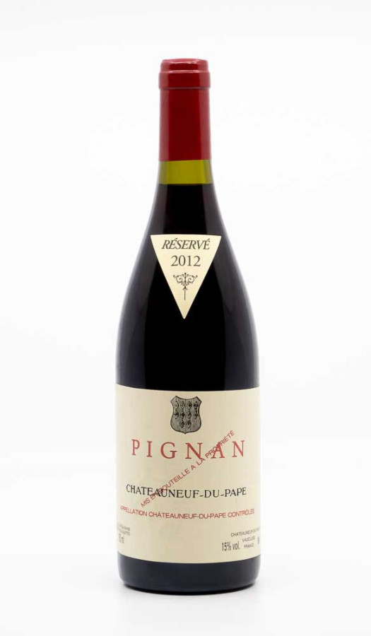PIGNAN - Châteauneuf du Pape 2012 red, wine  from châteauneuf du pape