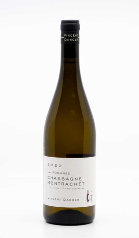 DANCER VINCENT - Chassagne Montrachet 1er Cru La Romanée 2022 blanc, vin 1er cru de chassagne montrachet 1er cru