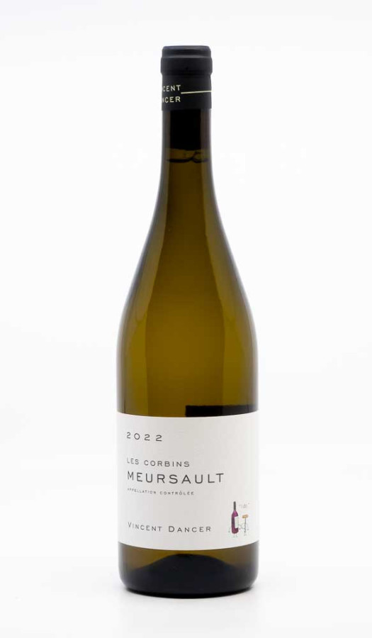 DANCER VINCENT - Meursault Les Corbins 2022 blanc, vin village de meursault