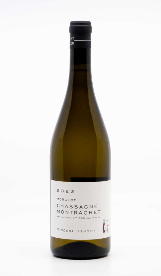 DANCER VINCENT - Chassagne Montrachet 1er Cru Morgeot 2022 blanc, vin 1er cru de chassagne montrachet 1er cru
