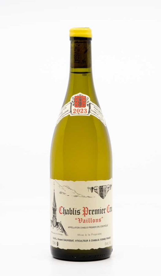 DAUVISSAT - Chablis 1er Cru Séchet 2023 blanc, vin 1er cru de chablis 1er cru