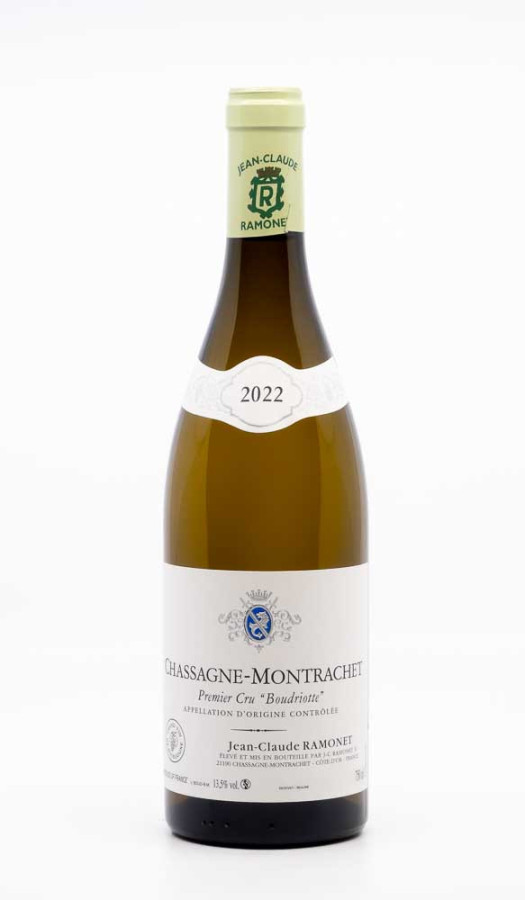 RAMONET JEAN CLAUDE - Chassagne Ramonet 1er Cru Boudriotte 2022 RAMONET JEAN CLAUDE - Chassagne Ramonet 1er Cru Boudriotte 2022