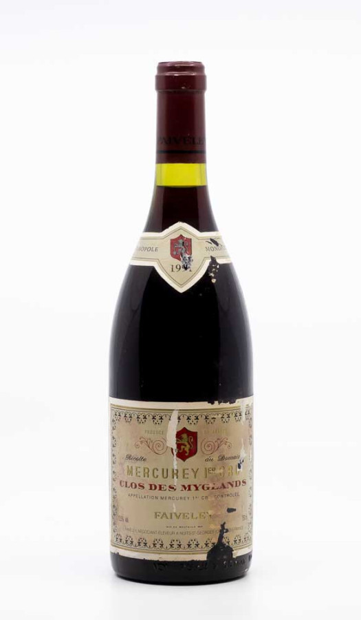 FAIVELEY - Mercurey 1er Cru Clos des Myglands 1991 FAIVELEY - Mercurey 1er Cru Clos des Myglands 1991