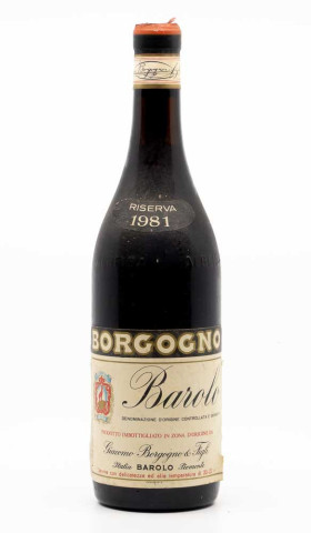 BORGOGNO - Barolo Riserva 1981