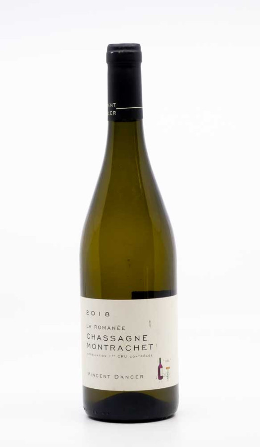 DANCER VINCENT - Chassagne Montrachet 1er Cru La Romanée 2018 white, wine 1er cru from chassagne montrachet 1er cru