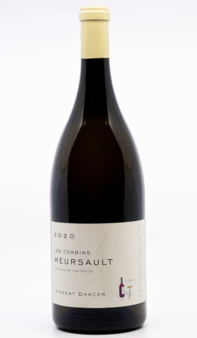 DANCER VINCENT - Meursault les Corbins 2020 Magnum white, wine village from meursault