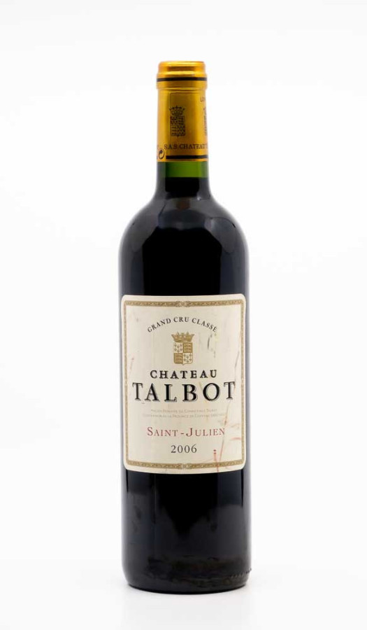 CHÂTEAU TALBOT - Saint Julien 2006 red, wine  from saint julien