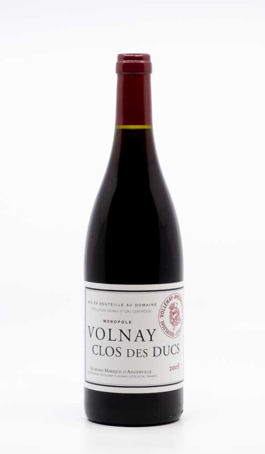 MARQUIS D'ANGERVILLE - Volnay 1er Cru Clos des Ducs 2008