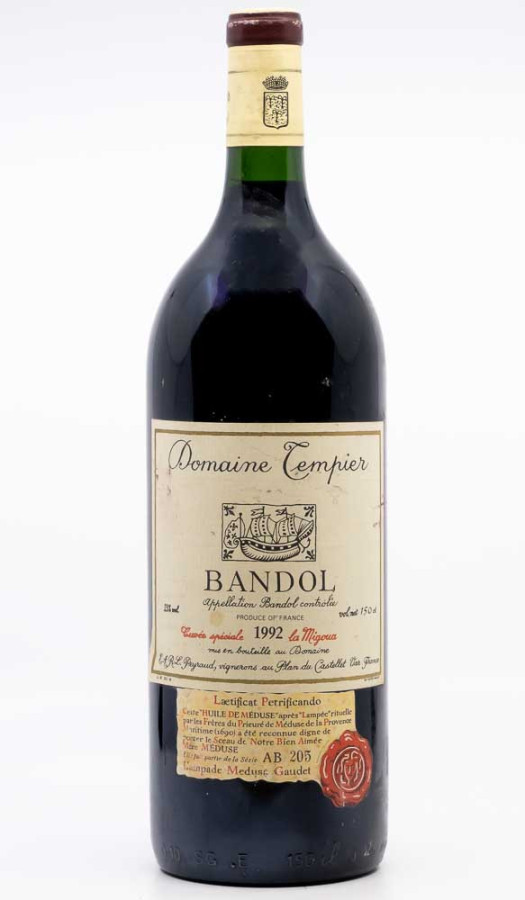 TEMPIER - Bandol "Migoua" 1992 Magnum TEMPIER - Bandol "Migoua" 1992 Magnum