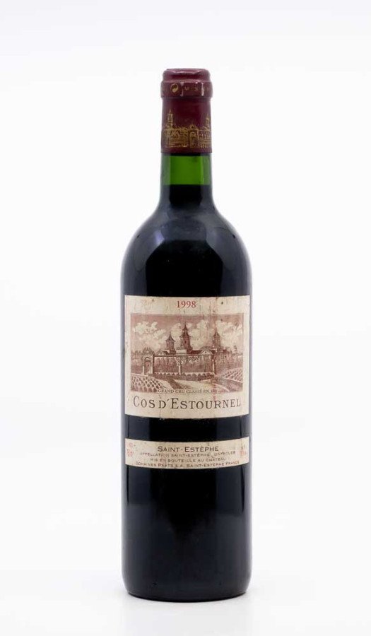 CHÂTEAU COS D'ESTOURNEL - Saint Estèphe 1998 rouge, vin  de saint estèphe