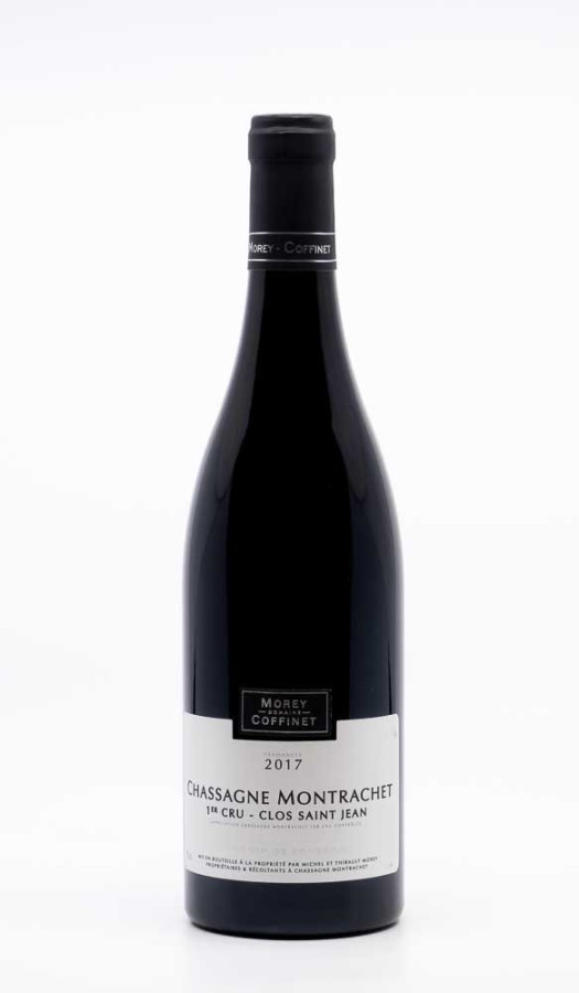MOREY COFFINET - Chassagne Montrachet 1er Cru Clos Saint Jean Rouge 2017