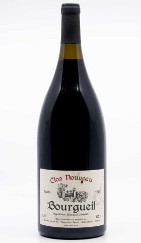 DOMAINE DE BEL AIR - Bourgueil Clos Nouveau 2019 Magnum rouge, vin  de bourgueil