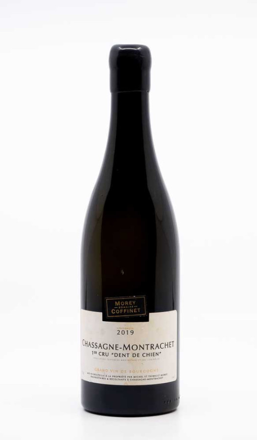 MOREY COFFINET - Chassagne Montrachet 1er Cru Les Dents de Chien 2019 blanc, vin 1er cru de chassagne montrachet 1er cru