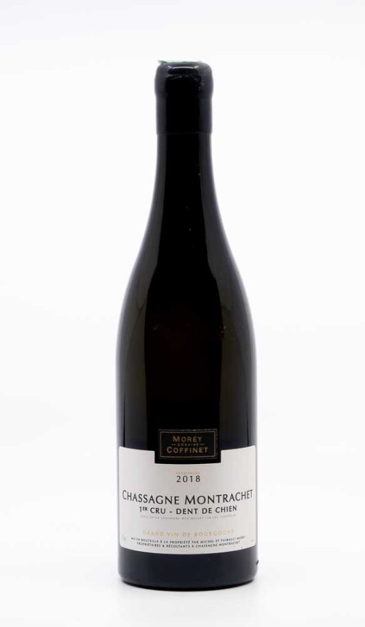 MOREY COFFINET - Chassagne Montrachet 1er Cru Les Dents de Chien 2018 blanc, vin 1er cru de chassagne montrachet 1er cru