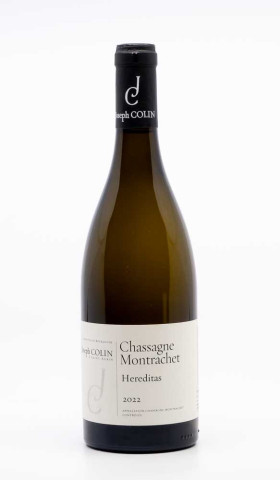 COLIN JOSEPH - Chassagne Montrachet Hereditas 2022 white, wine village from chassagne montrachet