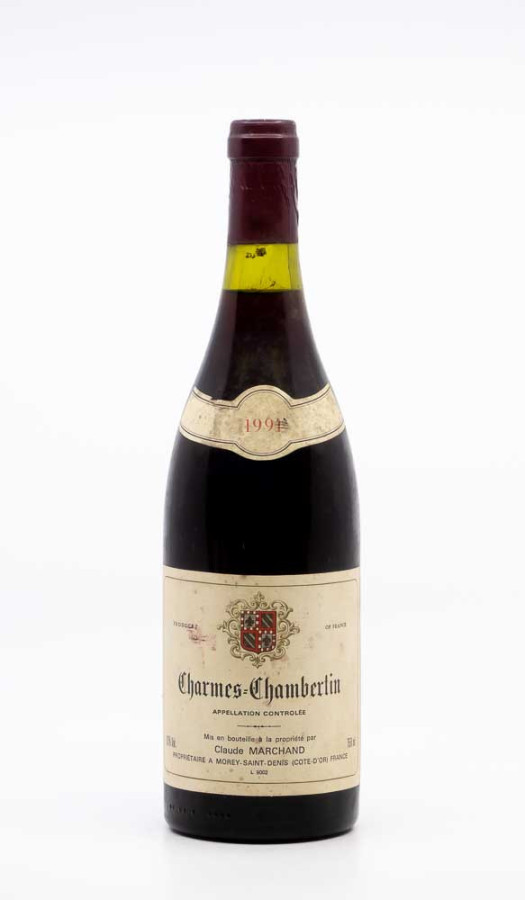 MARCHAND - Charmes Chambertin Grand Cru 1991 rouge, vin grand cru de charmes chambertin