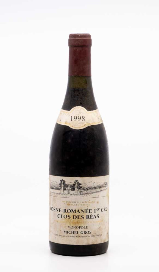 GROS MICHEL - Vosne Romanée 1er Cru Clos des Réas 1998 GROS MICHEL - Vosne Romanée 1er Cru Clos des Réas 1998