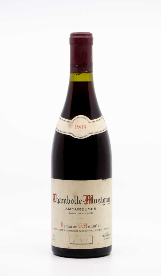 ROUMIER GEORGES - Chambolle Musigny 1er Cru les Amoureuses 1989 ROUMIER GEORGES - Chambolle Musigny 1er Cru les Amoureuses 1989