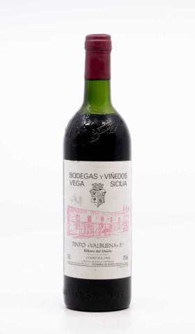 VEGA SICILIA - Ribiera del Duero Tinto Valbuena 5° 1983