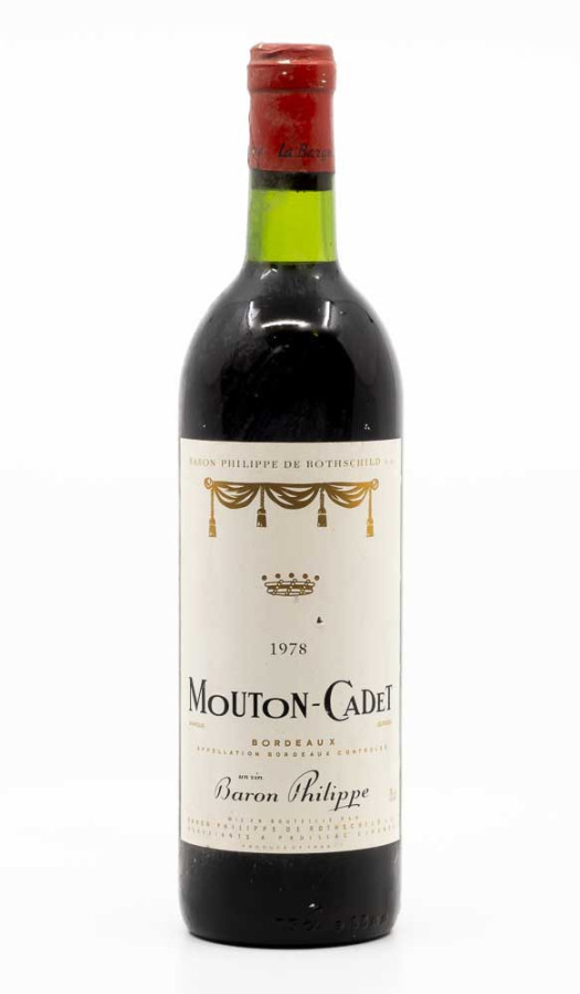 MOUTON CADET BARON PHILIPPE DE ROTHSCHILD - Bordeaux 1978