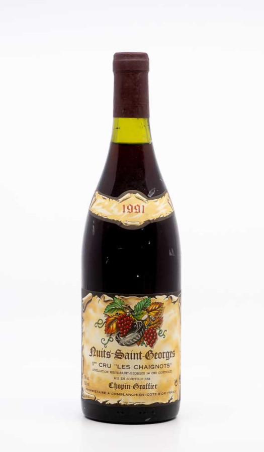 CHOPIN GROFFIER - Nuits Saint Georges 1er Cru les Chaignots 1991