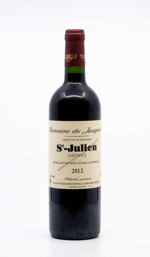 DOMAINE DU JAUGARET - Saint Julien 2012