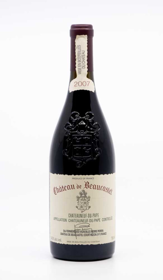 CHATEAU DE BEAUCASTEL - Châteauneuf du Pape 2007