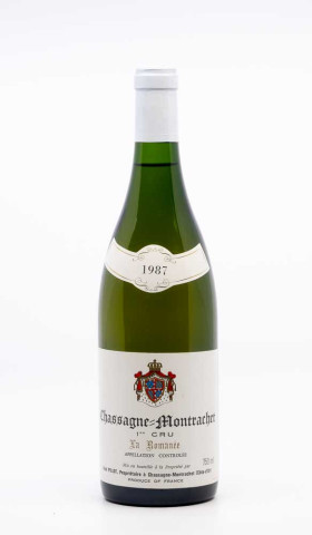 PILLOT PAUL - Chassagne Montrachet 1er Cru La Romanée 1987
