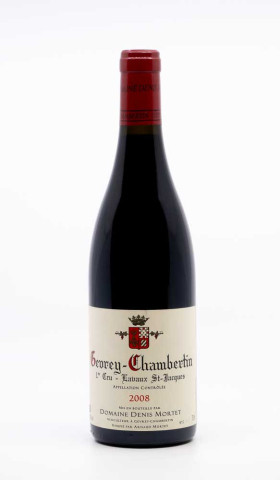 MORTET DENIS - Gevrey Chambertin 1er Cru Lavaux Saint Jacques 2008
