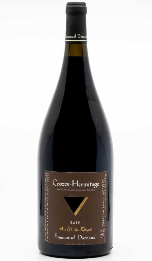 DARNAUD EMMANUEL - Crozes Hermitage Au Fil du Temps 2015 Magnum rouge, vin  de crozes hermitage