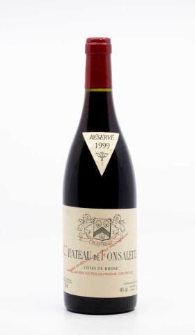 CHÂTEAU DE FONSALETTE - Côtes du Rhône 1999