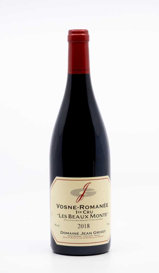 GRIVOT JEAN - Vosne Romanée 1er Cru Les Beaumonts 2018