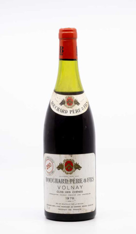 BOUCHARD PERE & FILS - Volany 1er Cru Clos des Chênes 1978