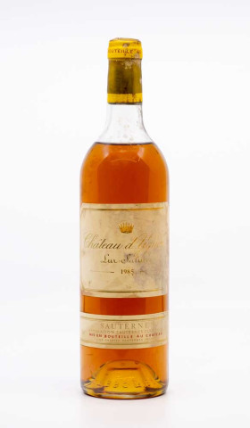 CHATEAU YQUEM - Sauternes 1985 blanc, vin  de sauternes