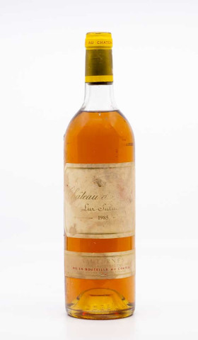 CHATEAU YQUEM - Sauternes 1985 blanc, vin  de sauternes