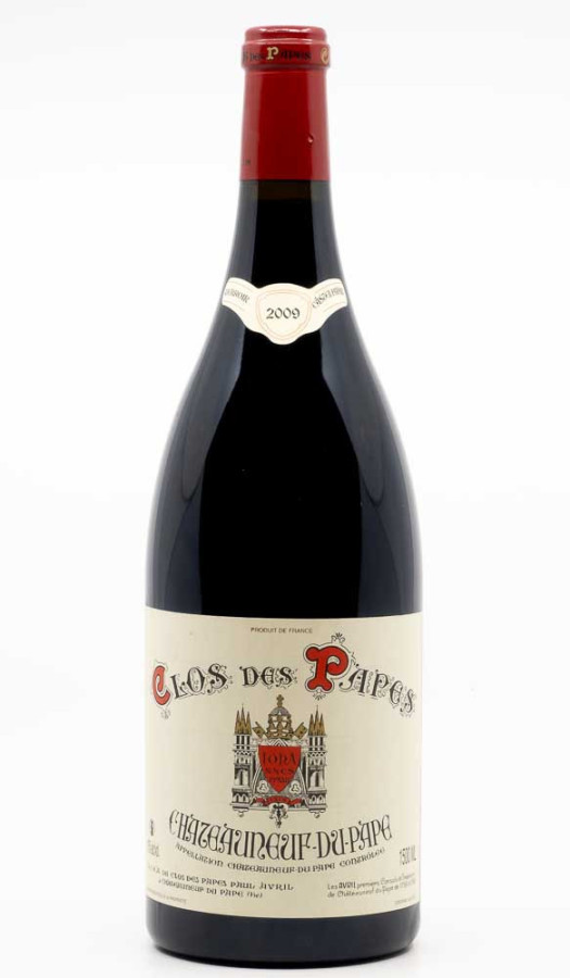 CLOS DES PAPES - PAUL AVRIL - Châteauneuf du Pape 2009 Magnum