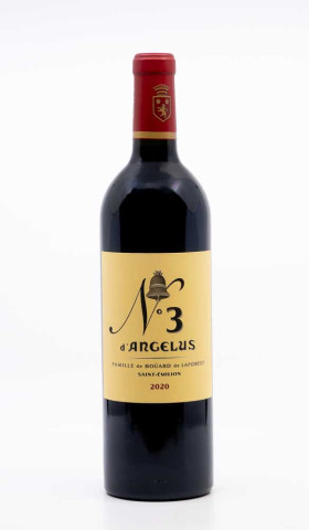 CHÂTEAU ANGELUS - N°3 d'Angélus 2020 red, wine  from saint emilion