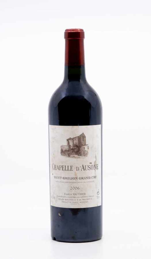 LA CHAPELLE D'AUSONE - Saint Emilion 2006 red, wine  from saint emilion