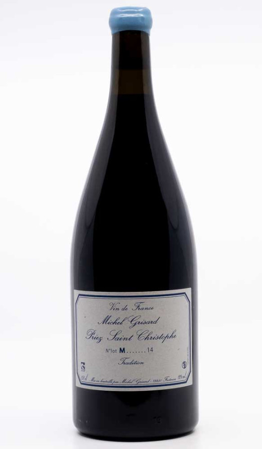 PRIEURE SAINT CHRISTOPHE - GRISARD MICHEL - Mondeuse Tradition 2014 Magnum red, wine  from mondeuse