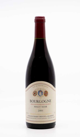 SIRUGUE ROBERT - Bourgogne rouge 2001 rouge, vin régional de bourgogne pinot noir