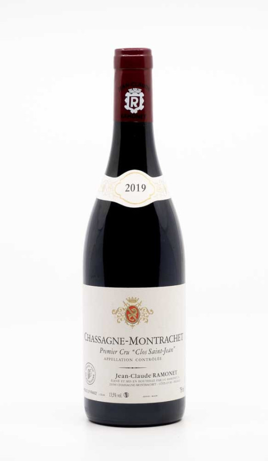 RAMONET - Chassagne Montrachet 1er Cru Clos Saint Jean rouge 2019