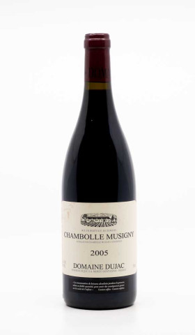 DUJAC - Chambolle Musigny 2005 rouge, vin village de chambolle musigny