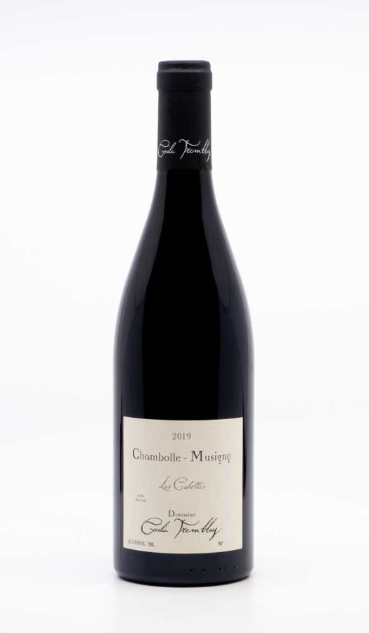 TREMBLAY CECILE - Chambolle Musigny les Cabottes 2019 rouge, vin village de chambolle musigny